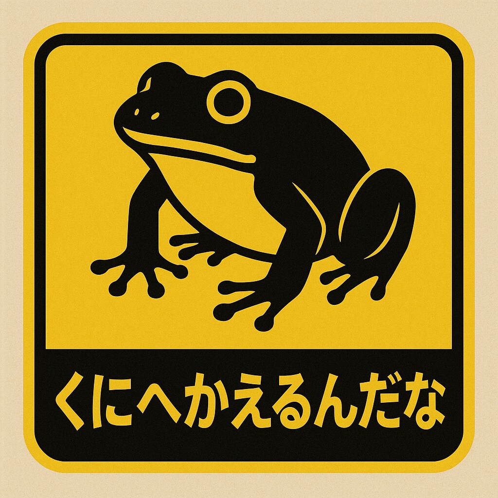 注意喚起ステッカー２