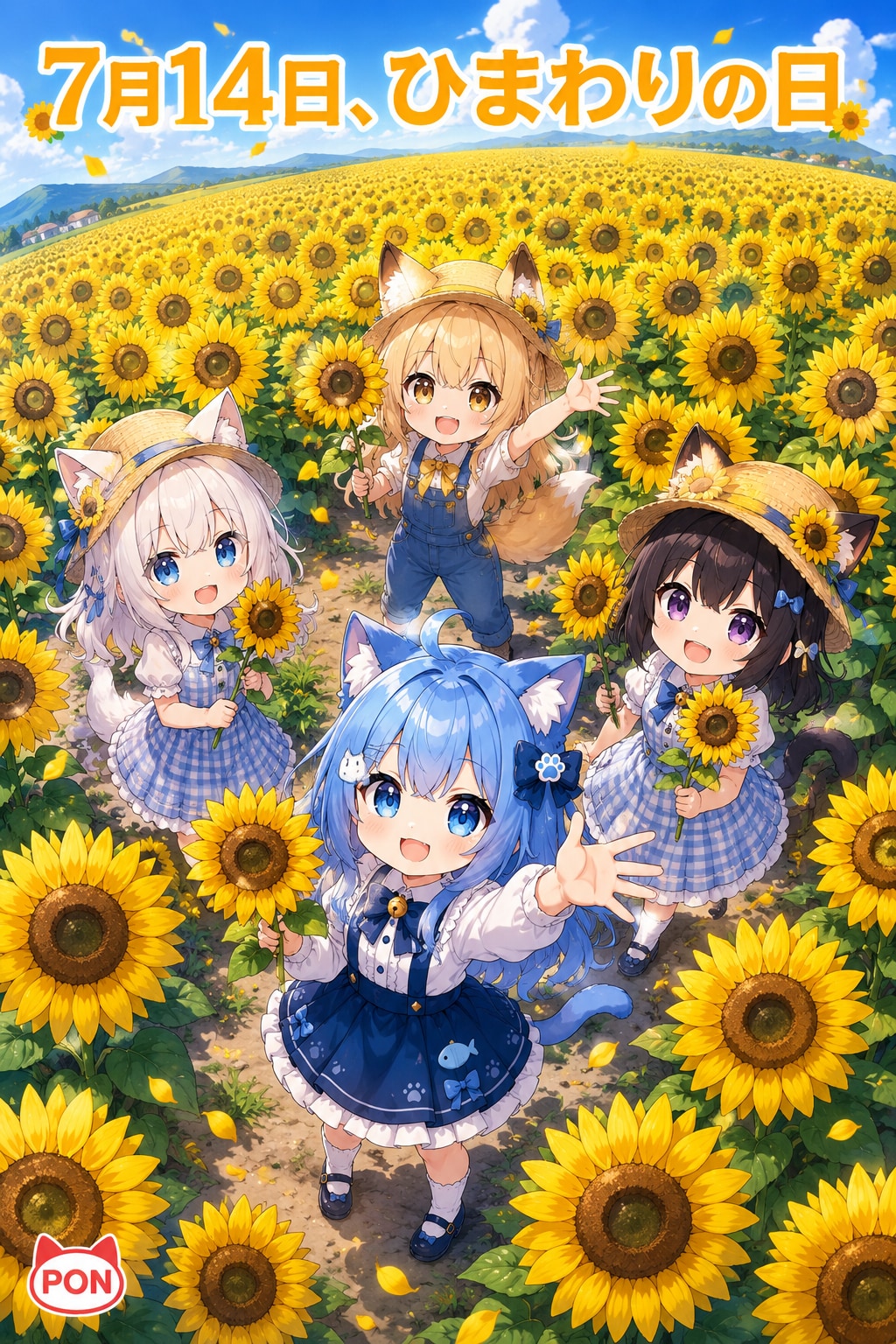7月14日、ひまわりの日