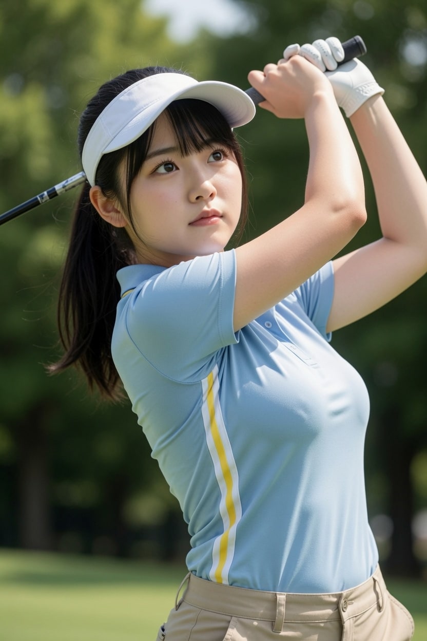 女子プロゴルファー