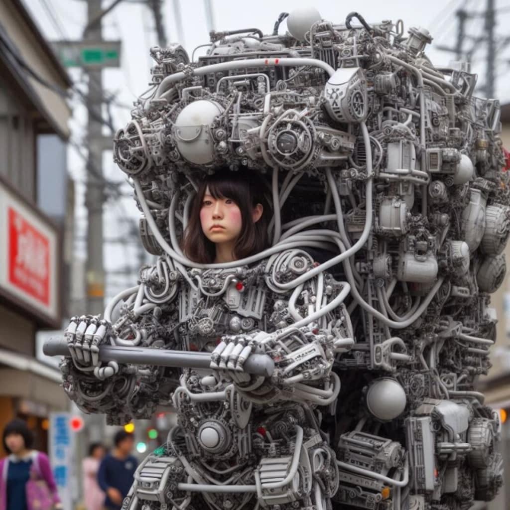 パワードスーツ女子２