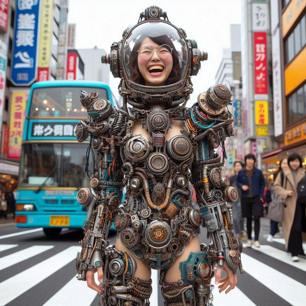 パワードスーツ女子２