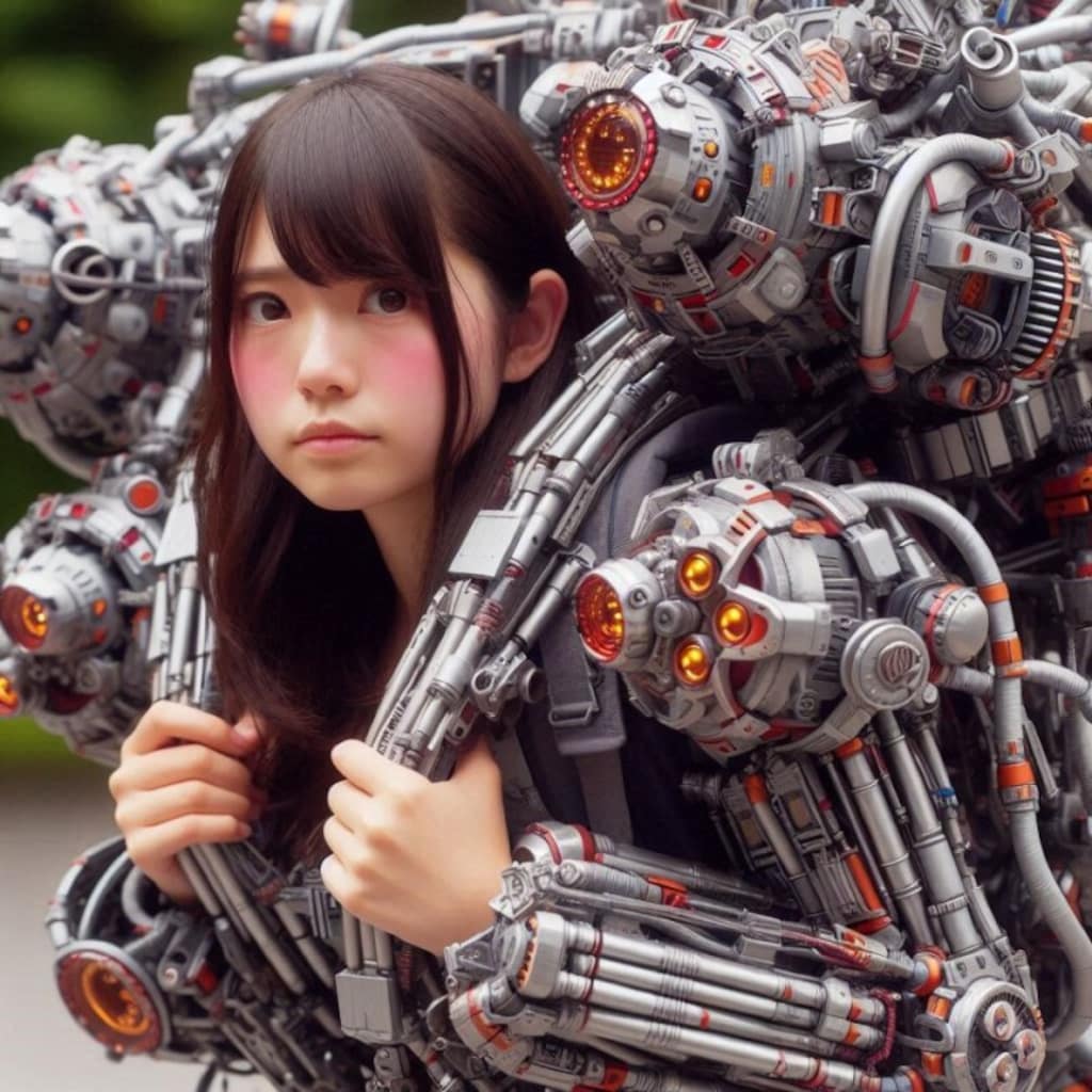 パワードスーツ女子２