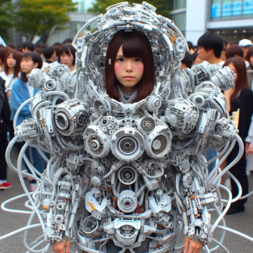 パワードスーツ女子２