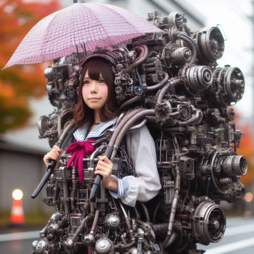 パワードスーツ女子２