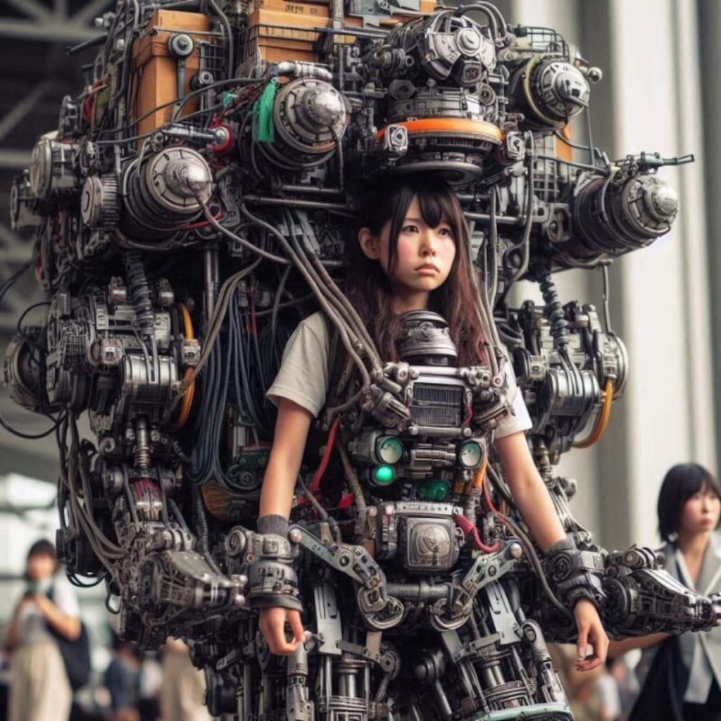 パワードスーツ女子２