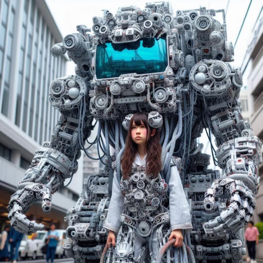 パワードスーツ女子２