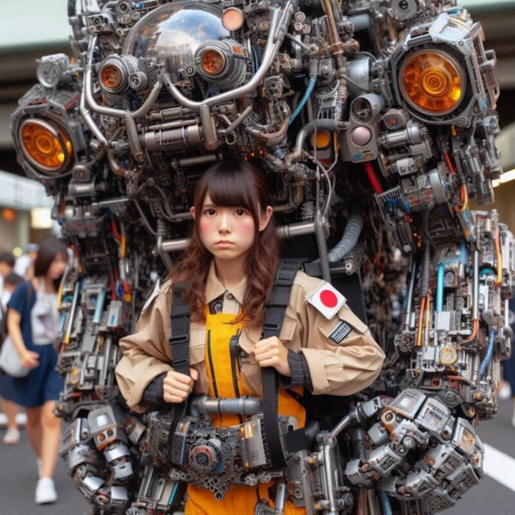 パワードスーツ女子２