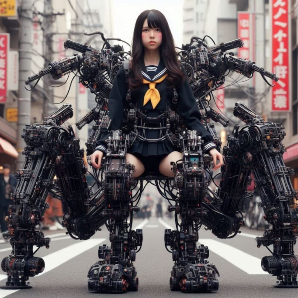 パワードスーツ女子２