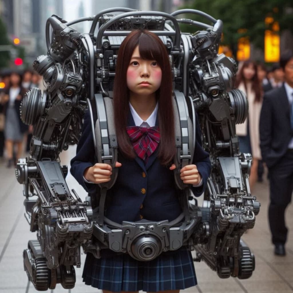 パワードスーツ女子２