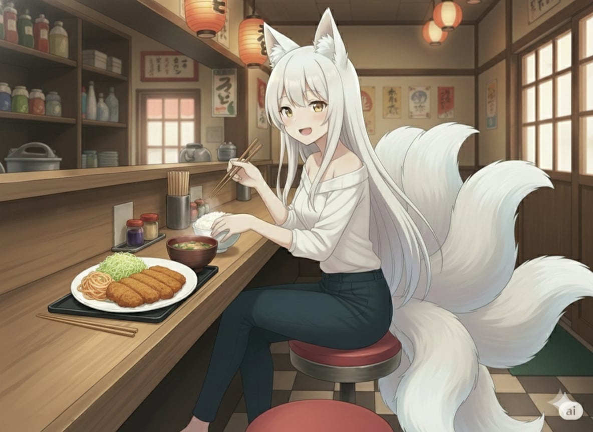 【狐独のグルメ】駅近くのチキン南蛮 | の人気AIイラスト・グラビア