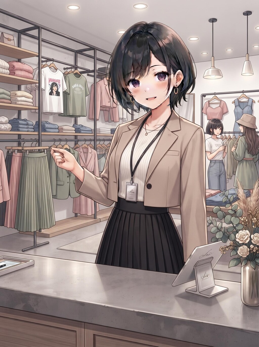 藍音ちゃん着せ替え
