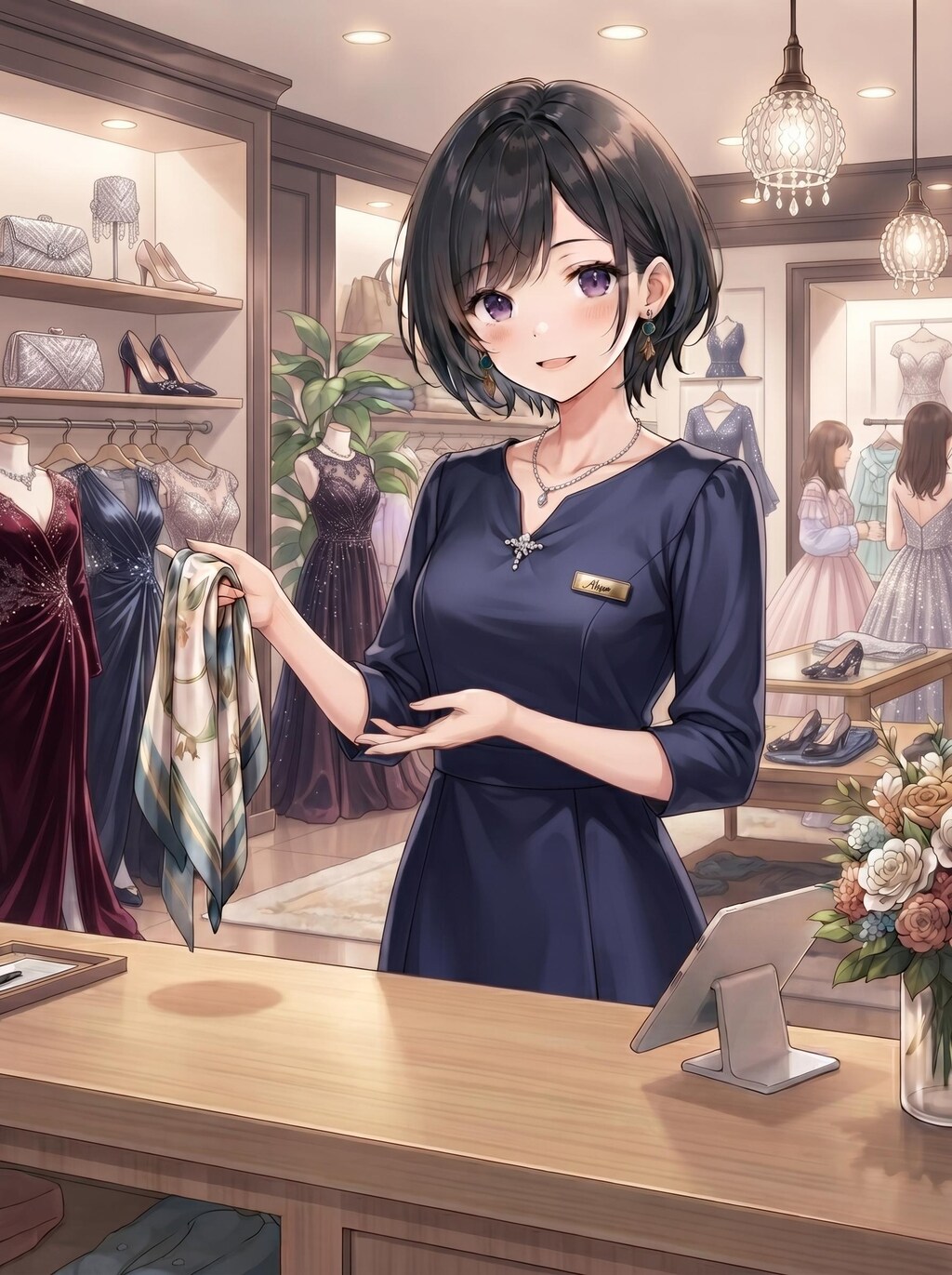 藍音ちゃん着せ替え
