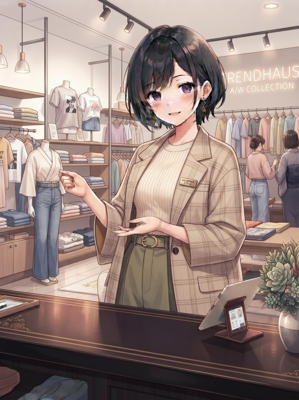 藍音ちゃん着せ替え