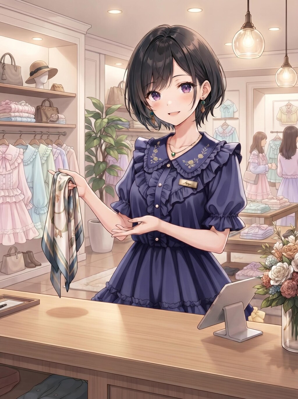 藍音ちゃん着せ替え