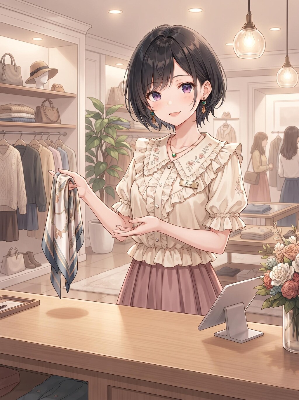 藍音ちゃん着せ替え