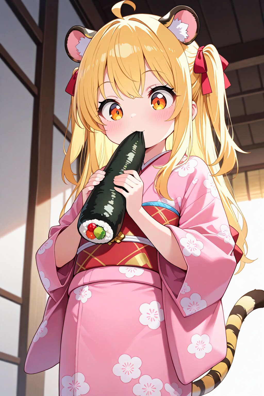 【IL系】色んなモデルでピナちゃんの恵方巻チャレンジ