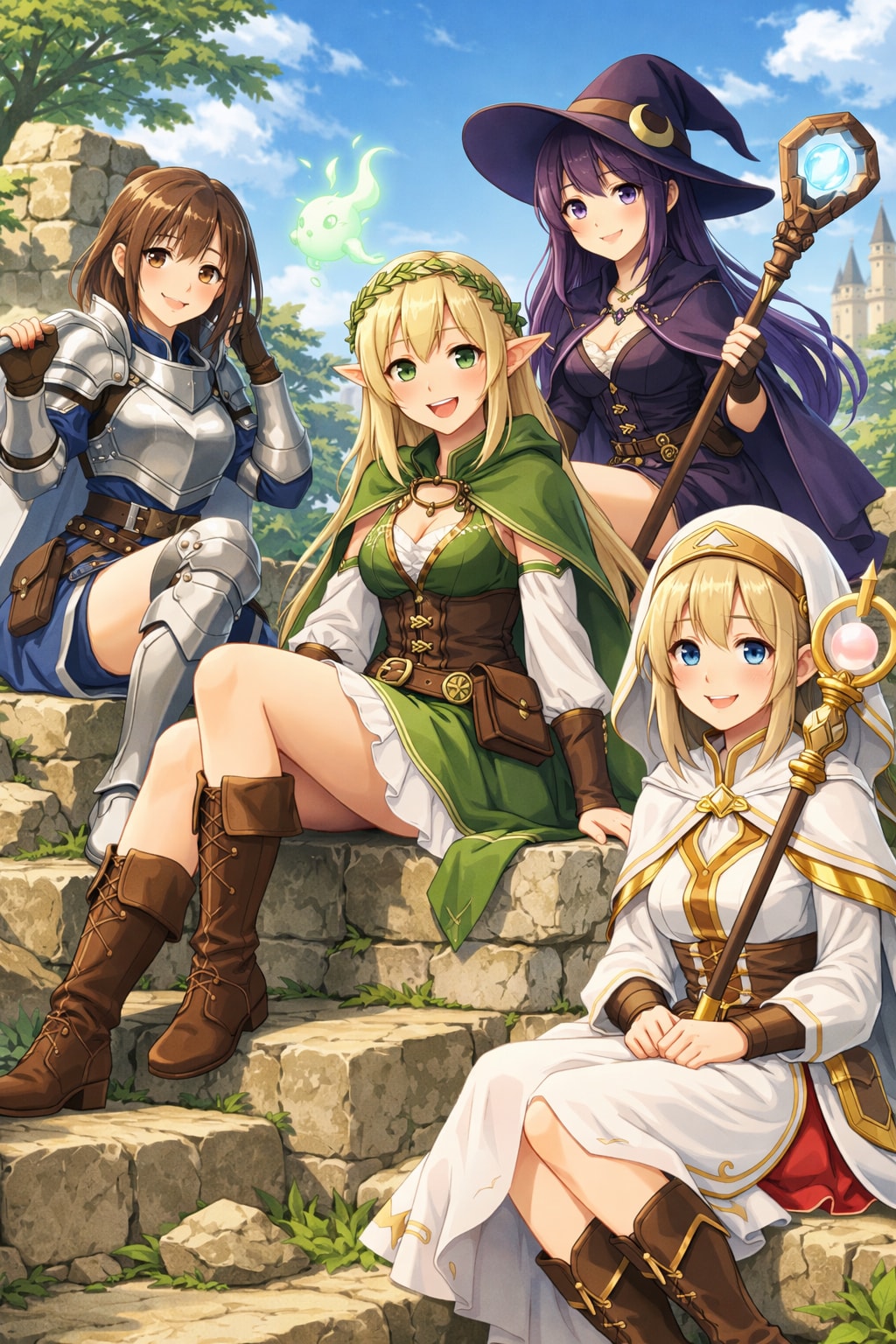 冒険者たち | の人気AIイラスト・グラビア