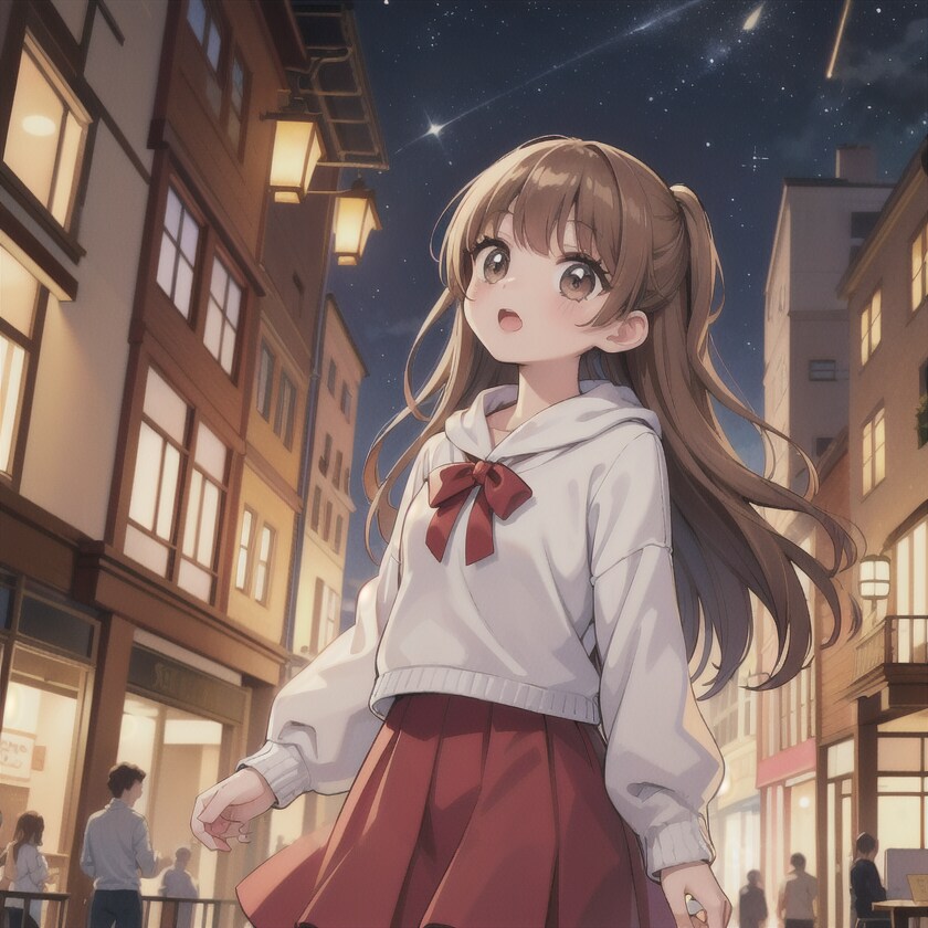 レッドリボン少女