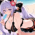 暑中見舞いサテュロス 5枚目