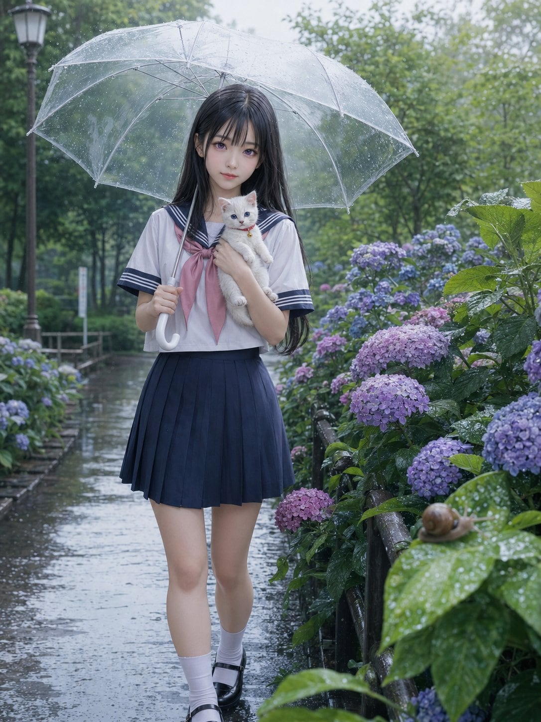 公園を散歩する、ししょちゃん