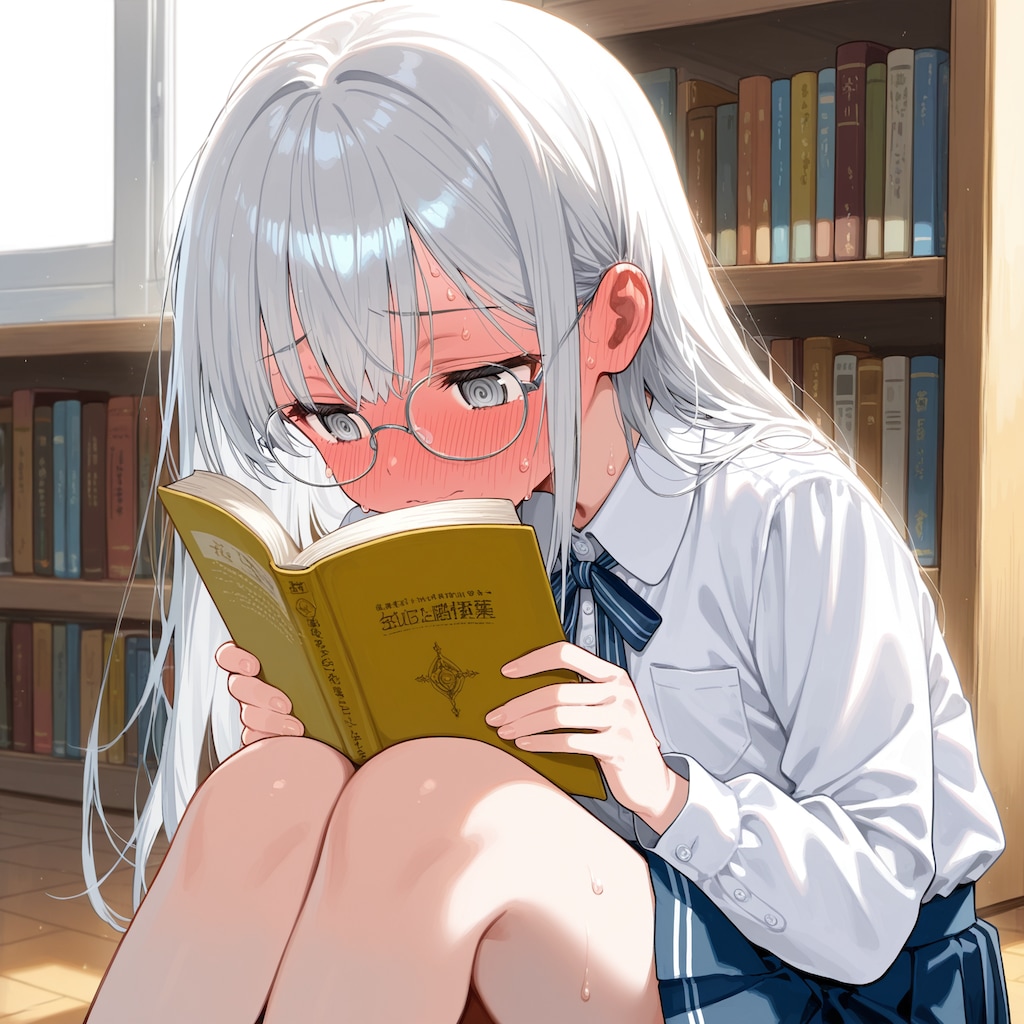 【うちの子紹介】読書好きJK　本郷 栞（ほんごう しおり）ちゃん