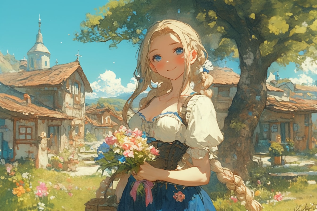 村娘83 | の人気AIイラスト・グラビア