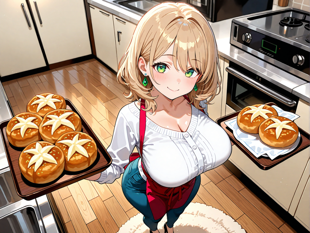 本日のメニューはもちもちパン