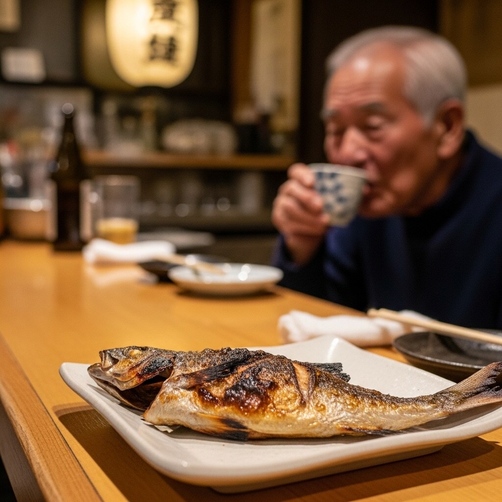 お酒はぬるめの燗がいい