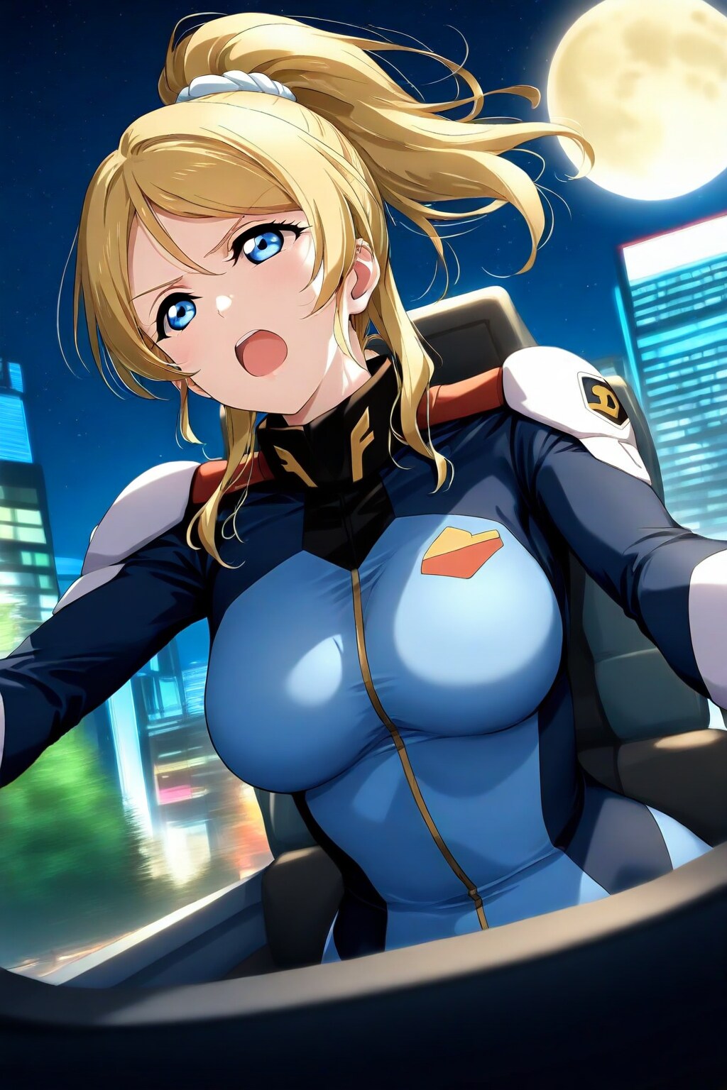 コックピットのエリーチカ