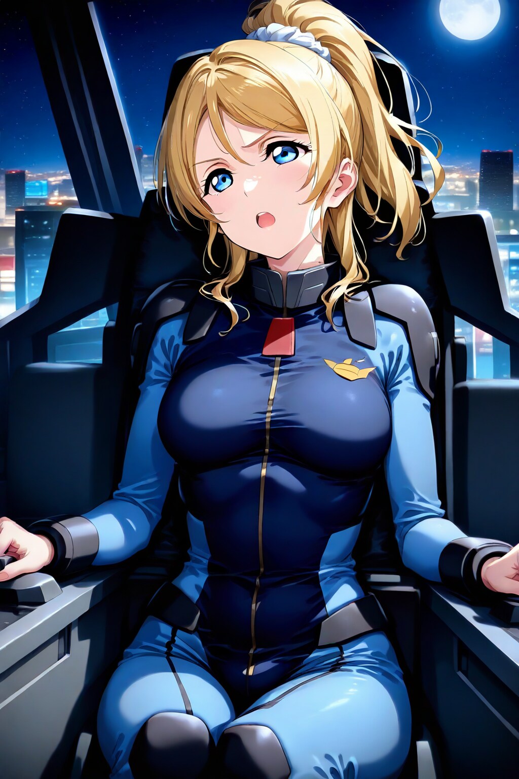 コックピットのエリーチカ