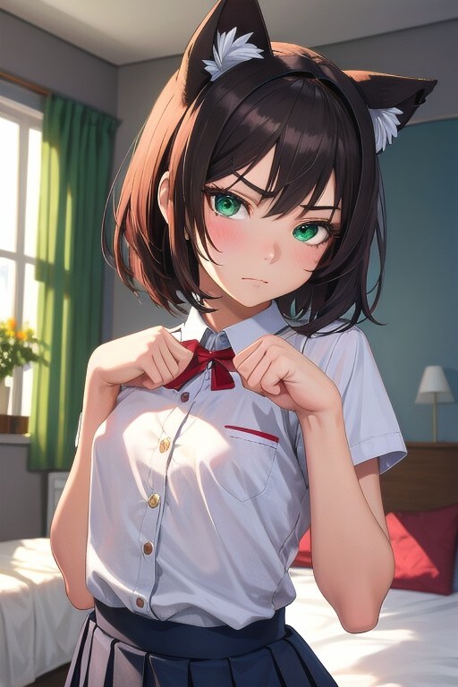 ちっぱいちゃん | の人気AIイラスト・グラビア