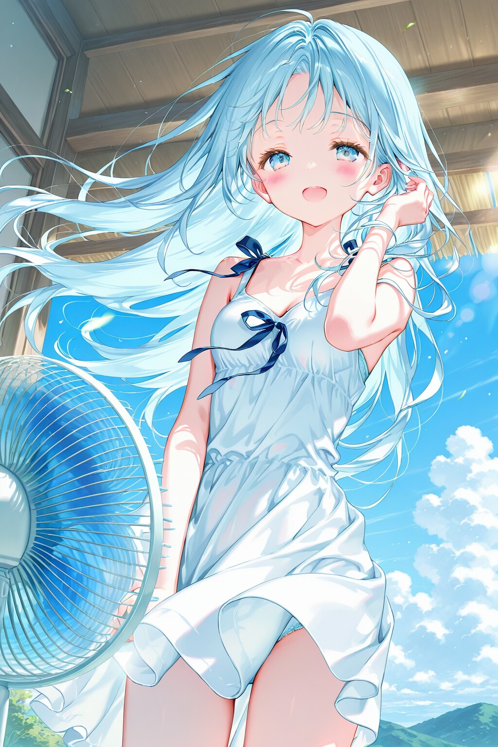気持ちいいー