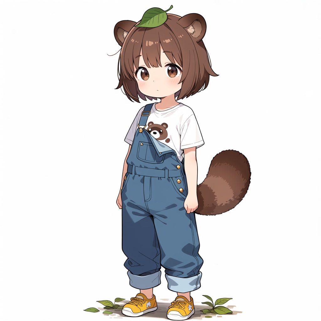 うちの子紹介【マメタヌキちゃん＆子ギツネちゃん】 | の人気AIイラスト・グラビア