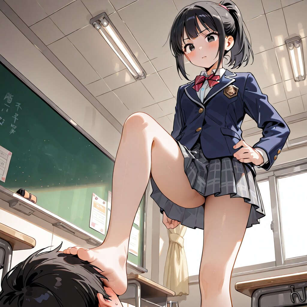 辱める踏みつけ