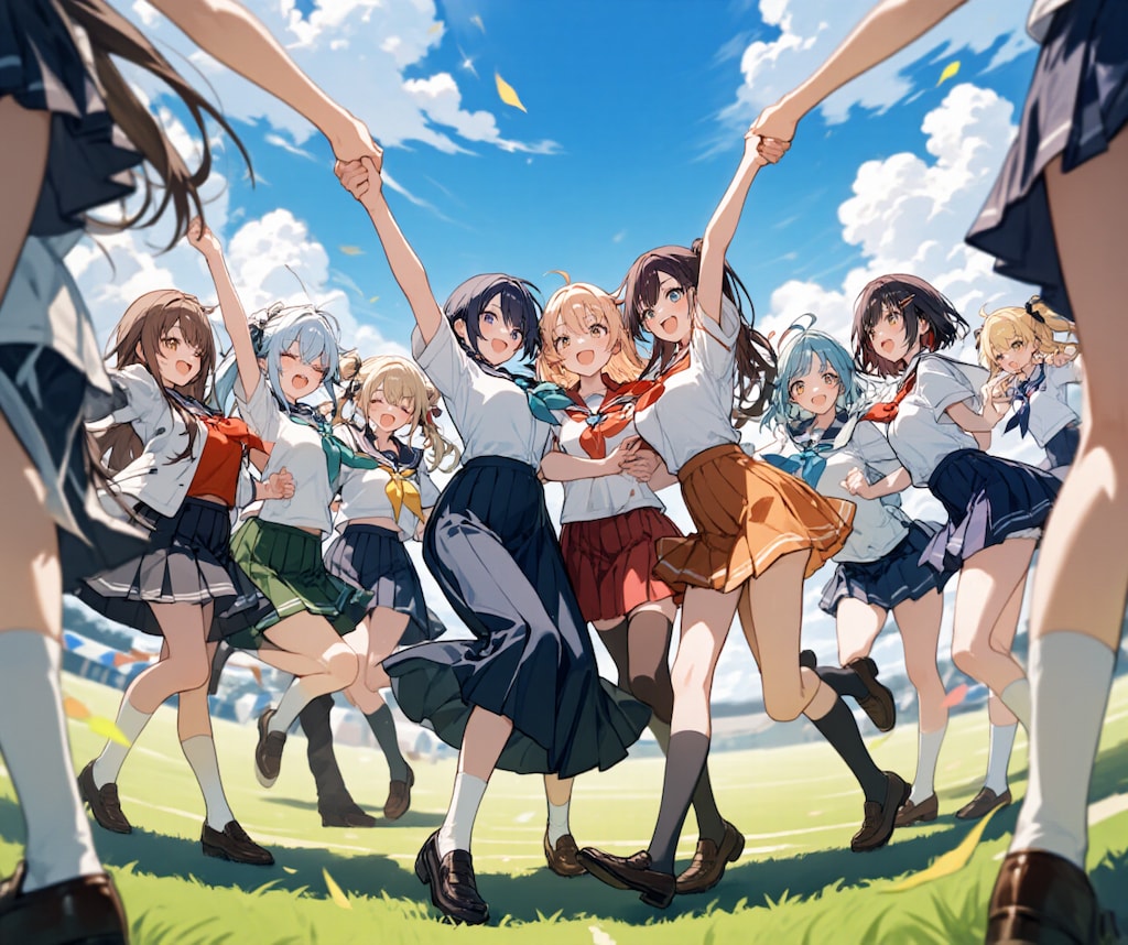 輪になって踊ろう！