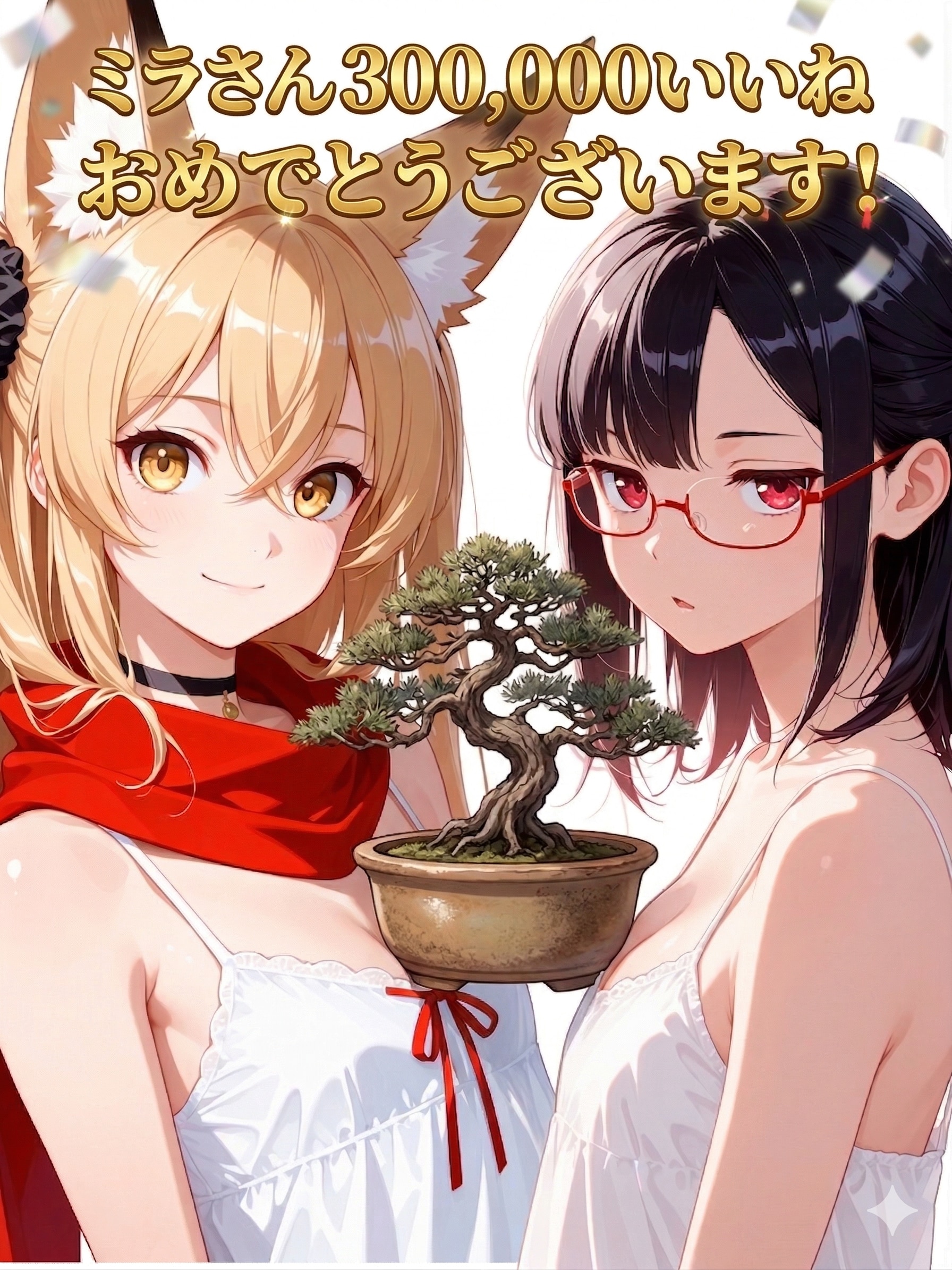 ミラさん30万いいねおめでとうございます！✨ | の人気AIイラスト・グラビア