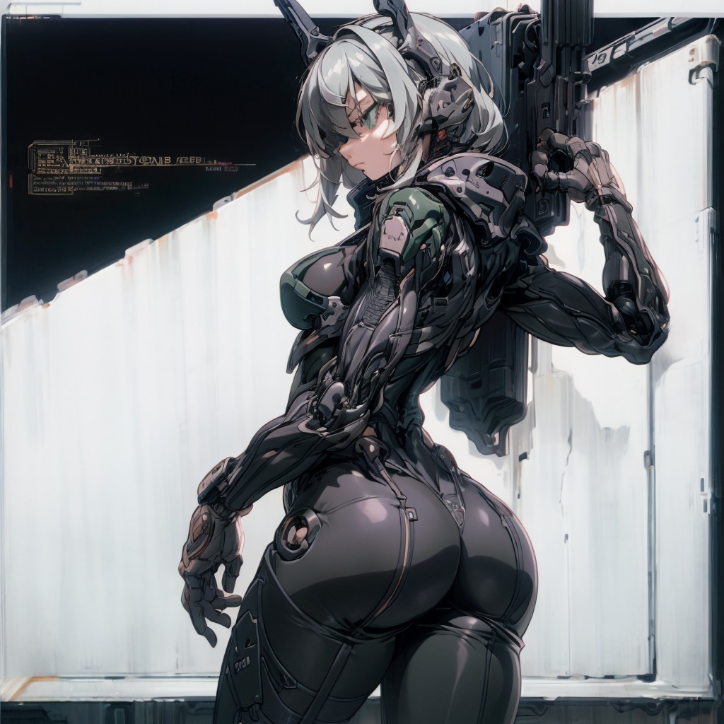 Girl and Robot1133