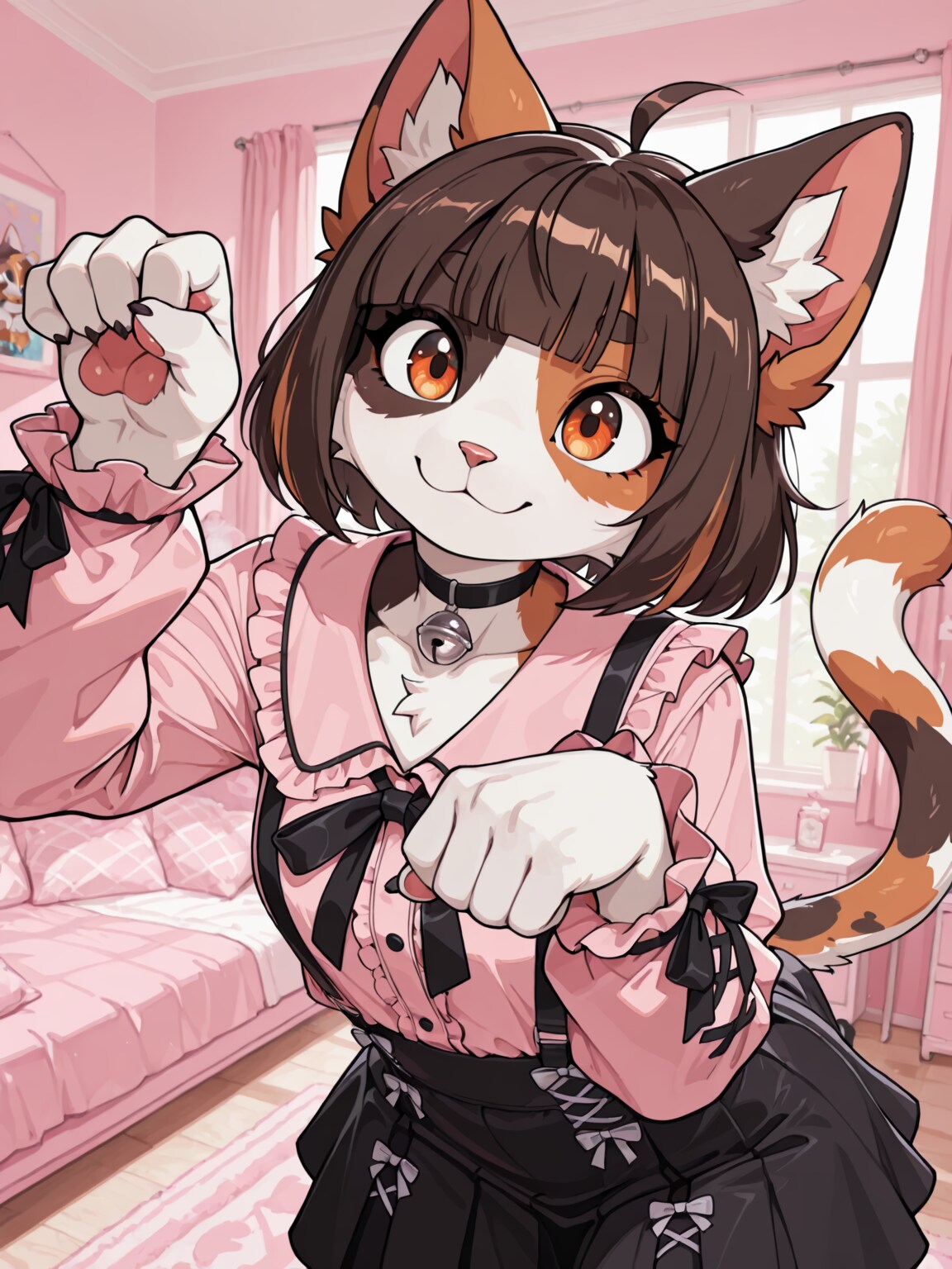 地雷系三毛猫 | の人気AIイラスト・グラビア