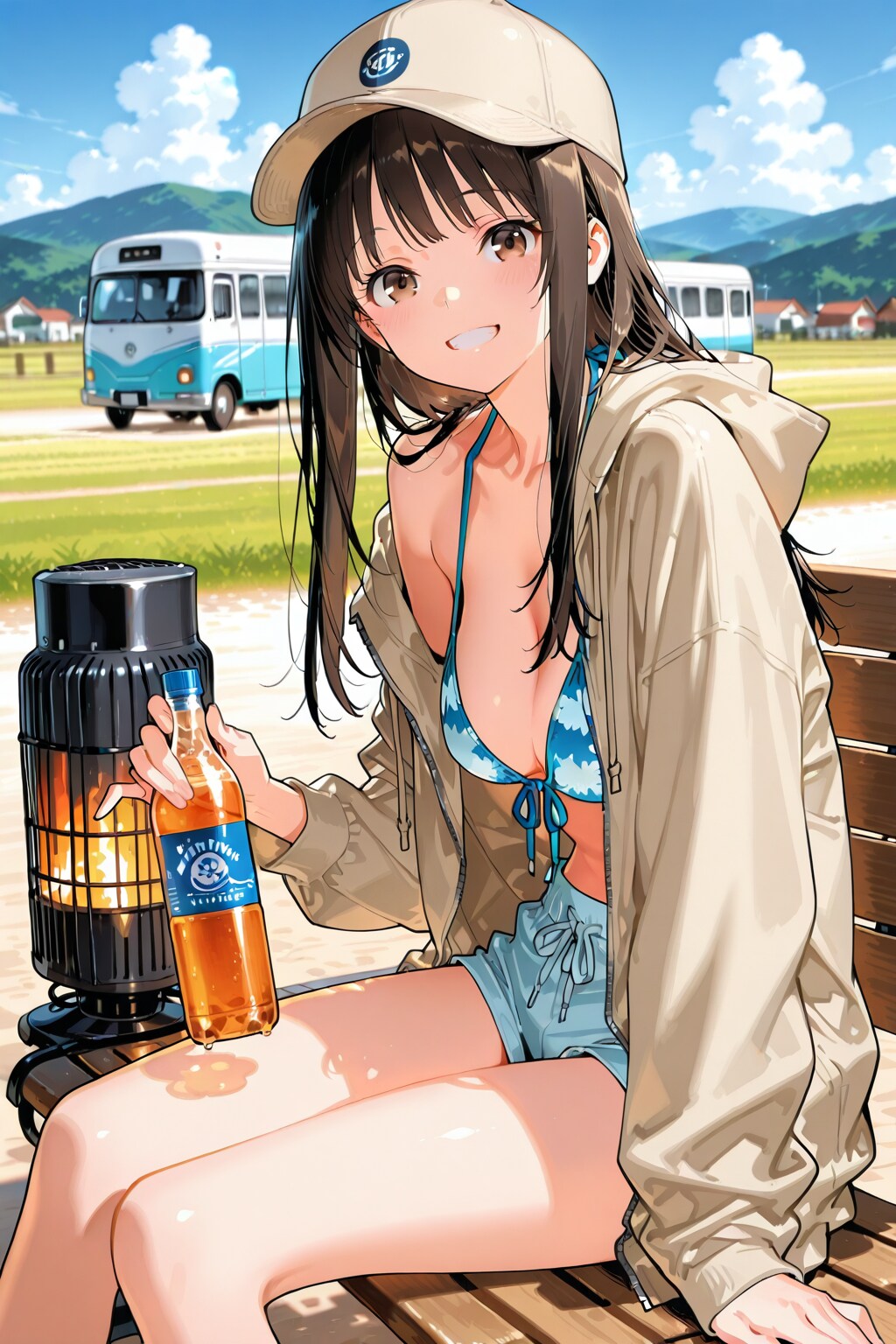 今日のパーカー娘
