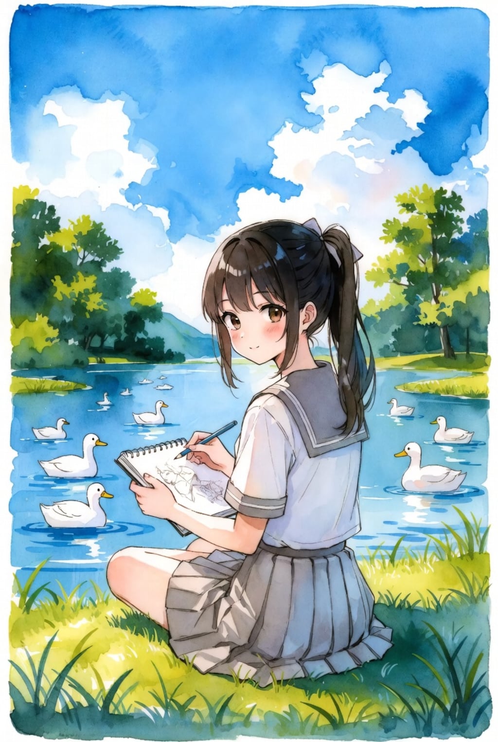 スケッチ少女
