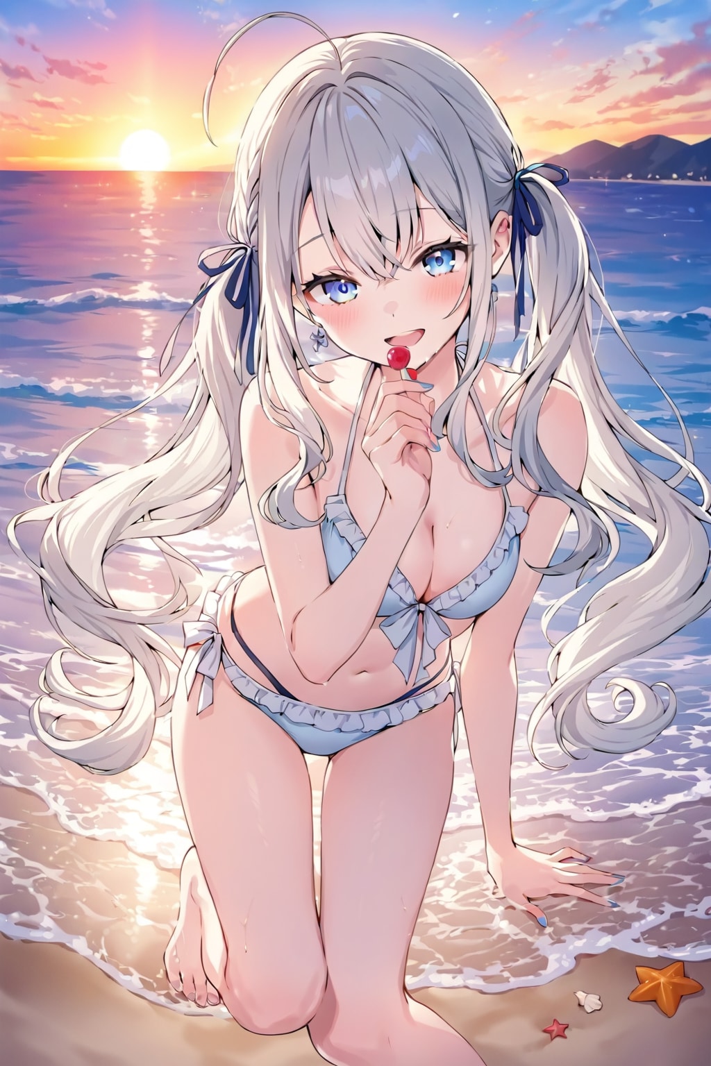海デートの終わり際