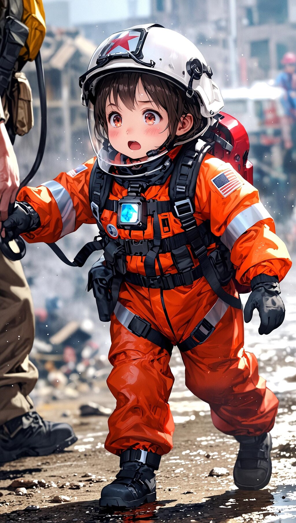 小さな救助隊員