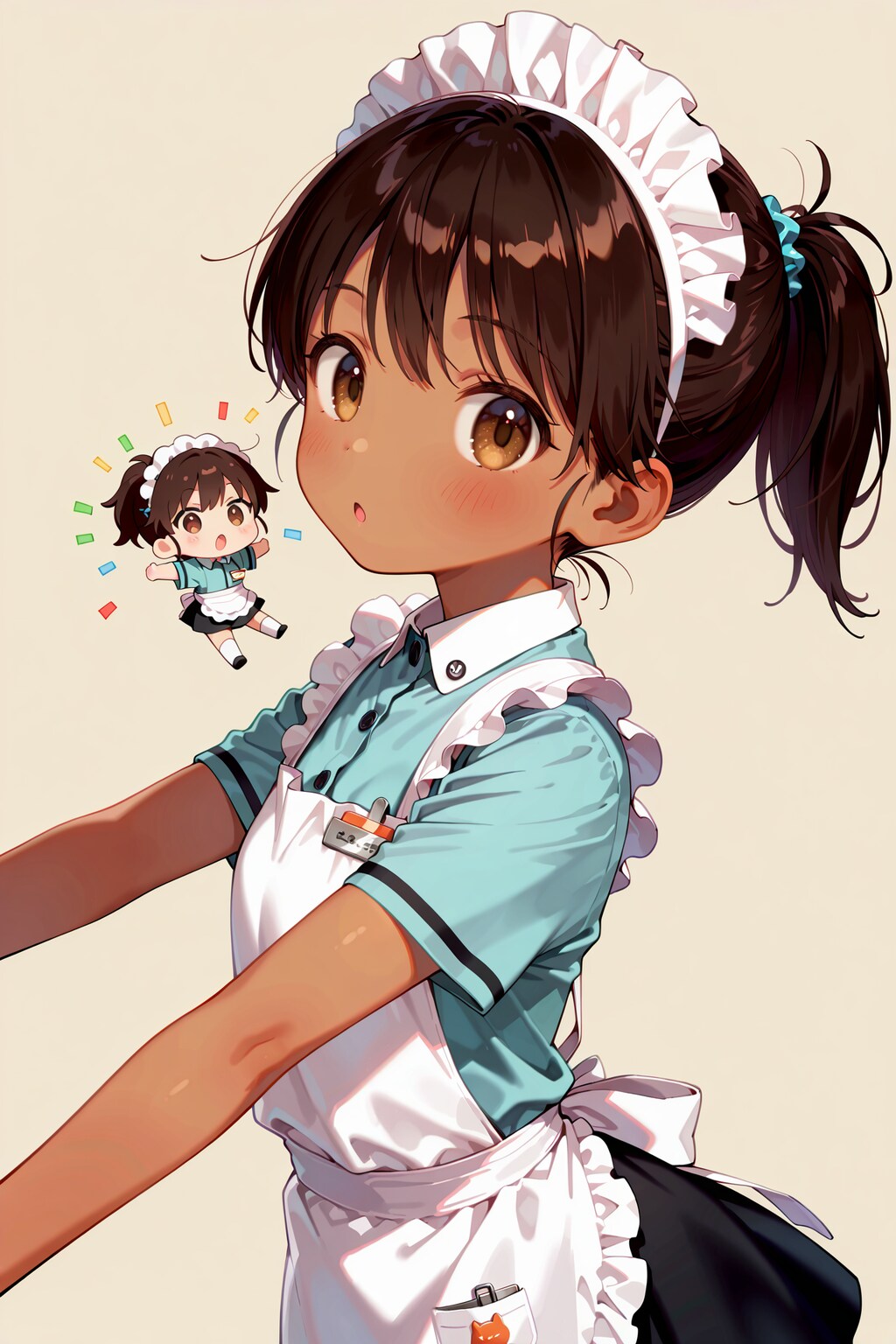 ちびキャラウェイトレスさん Z821