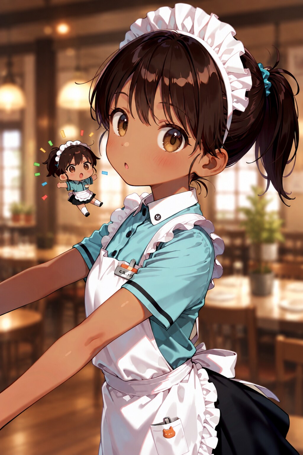 ちびキャラウェイトレスさん Z821