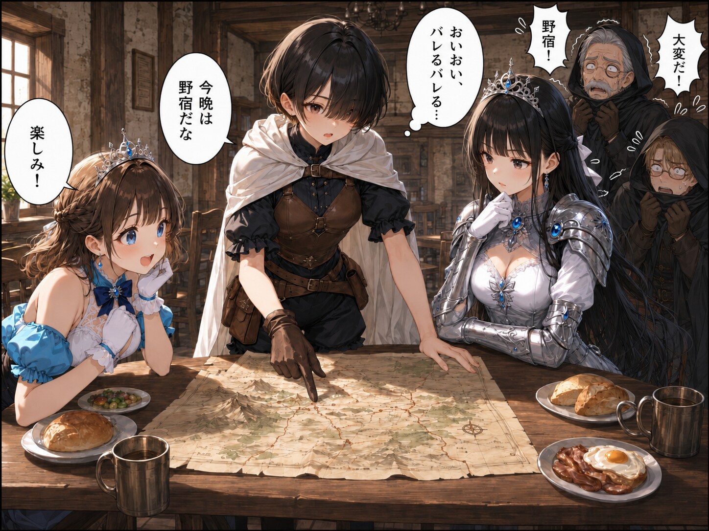 曲者現る