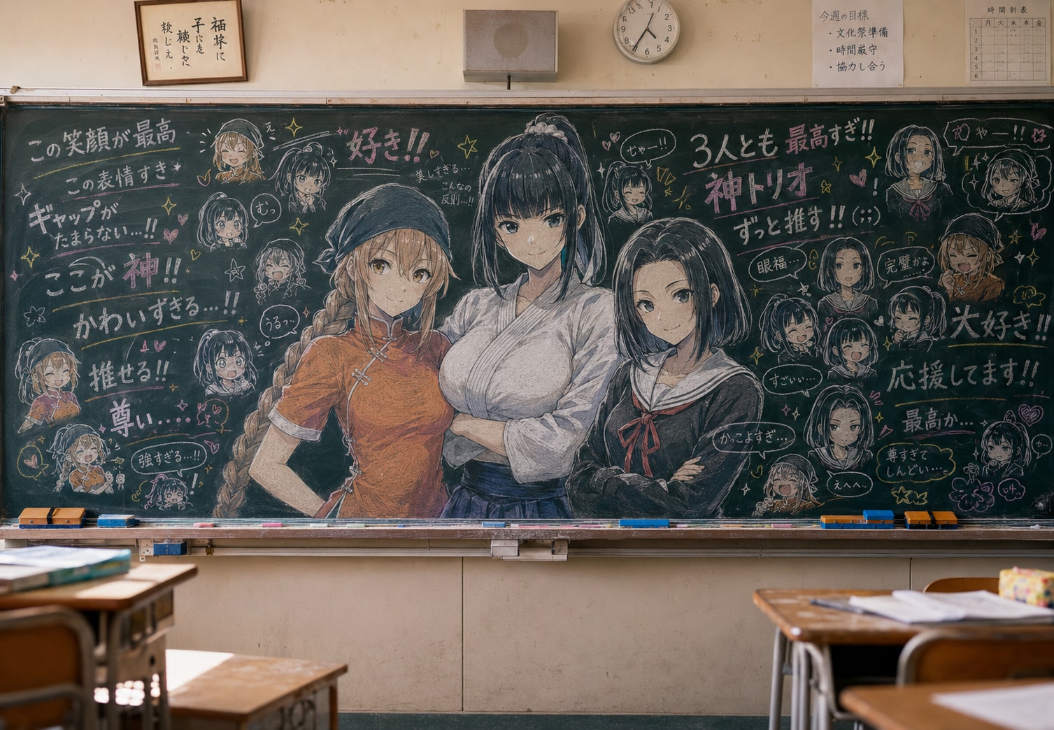 黒板アート