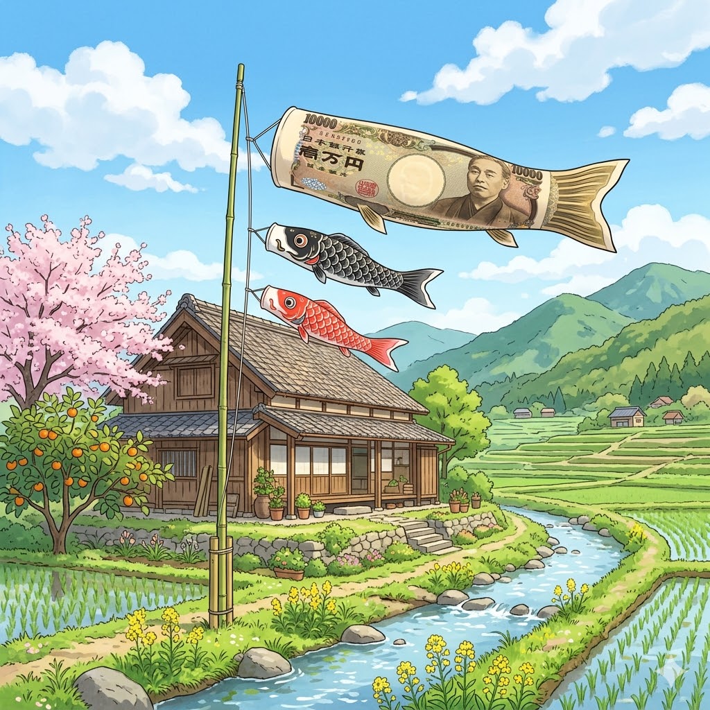 壱万円札のぼり