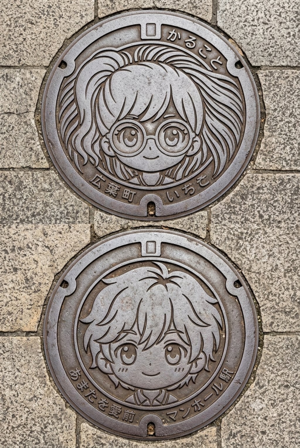 マンホールの蓋　未塗装ver