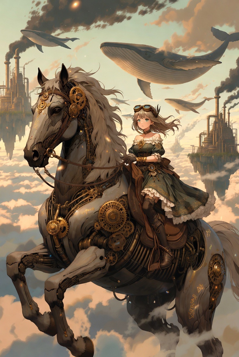 機械仕掛けの世界 | の人気AIイラスト・グラビア