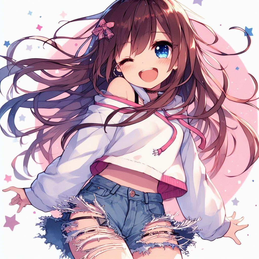 ダメージデニムを履きこなす（Copilot）